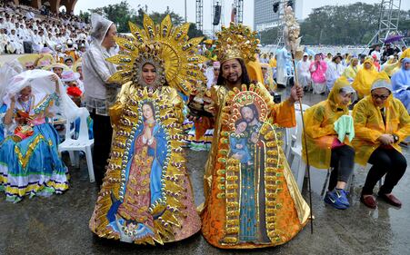 Manila, 7 milioni di fedeli alla Messa del Papa 2