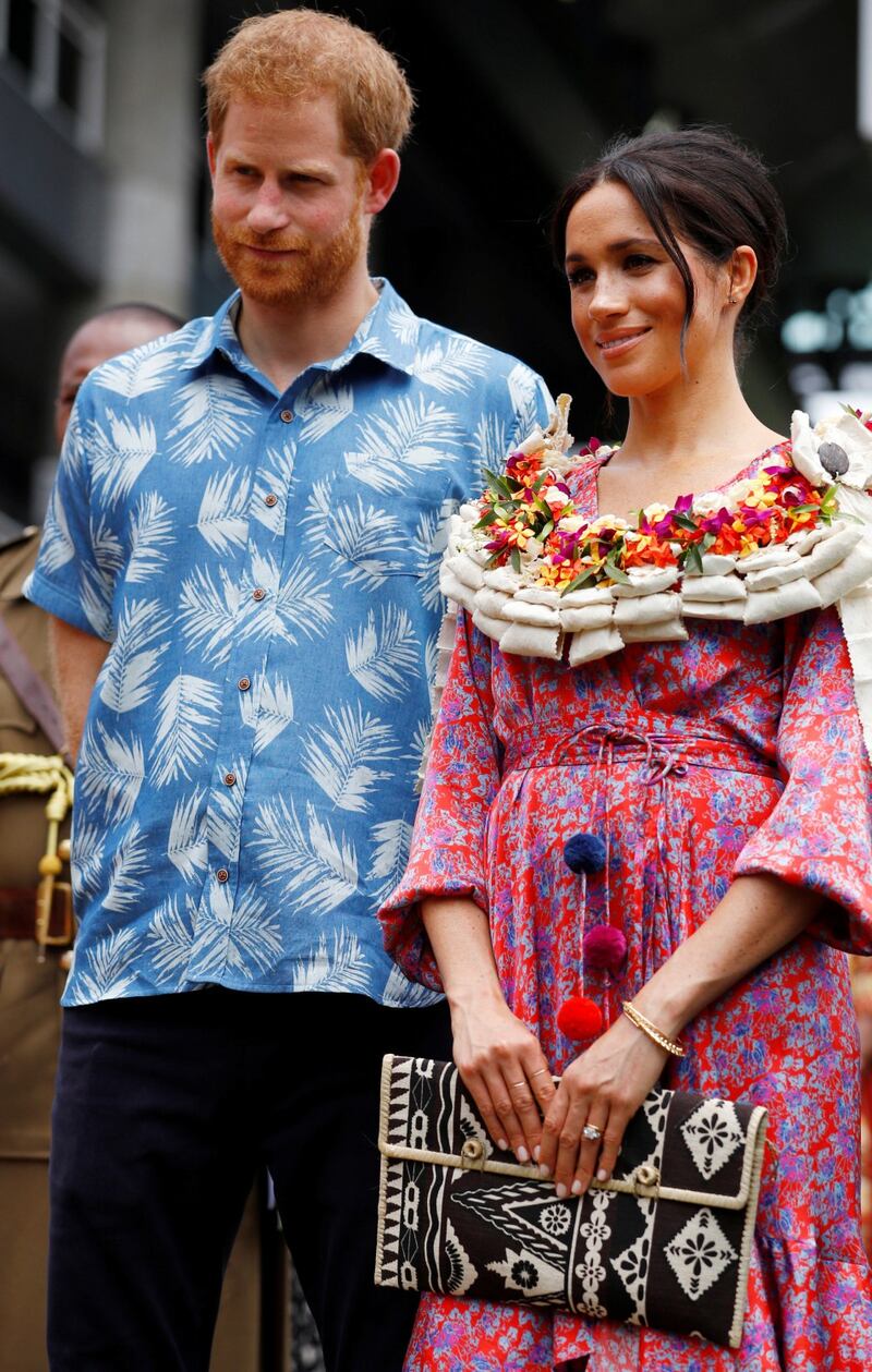 Meghan Markle, i primi scatti in abito premaman 4