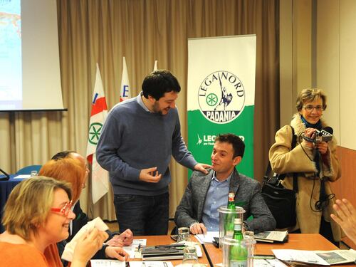La Lega di Salvini divisa tra l'arrivo di Renzi e i malumori di Tosi