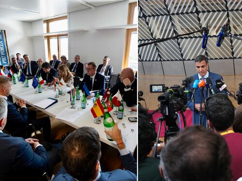 Meloni al Consiglio europeo: "Attuare norme sui rimpatri". Scintille con Sanchez, Macron: "Non sostengo gli hub"