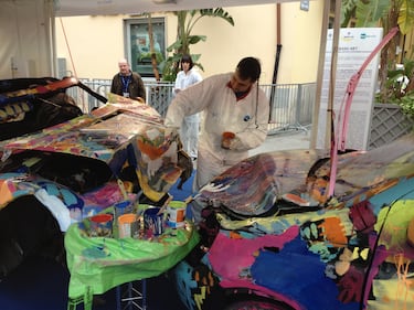 "Crash Art", come nasce un'opera d'arte 6