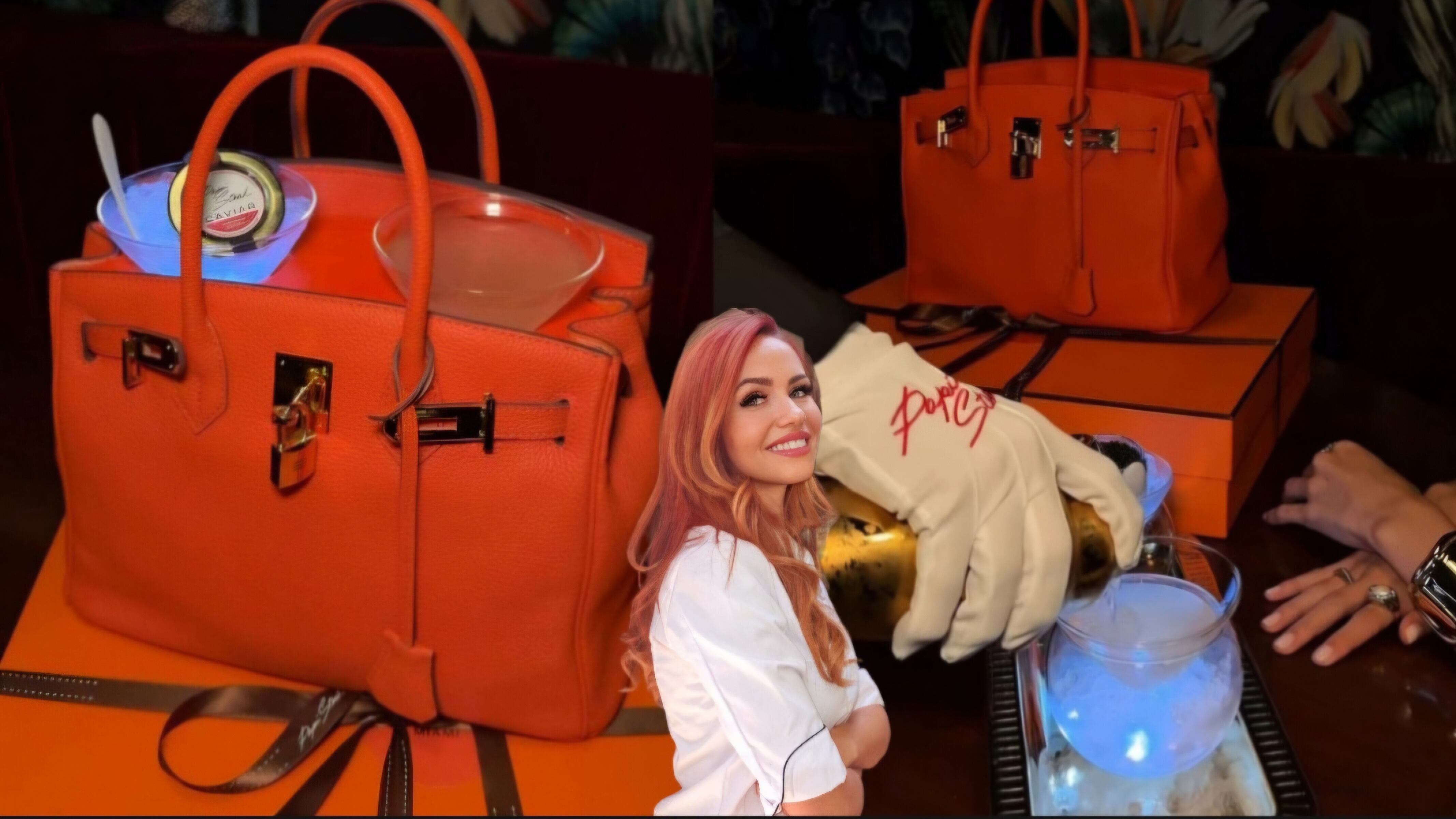 Al di là del lusso: un drink nella borsa di Hermes