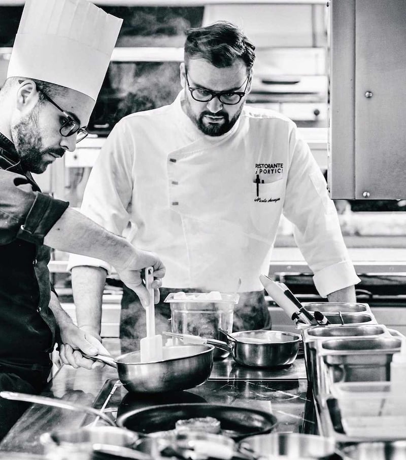 Nicola Annunziata chef de I Portici