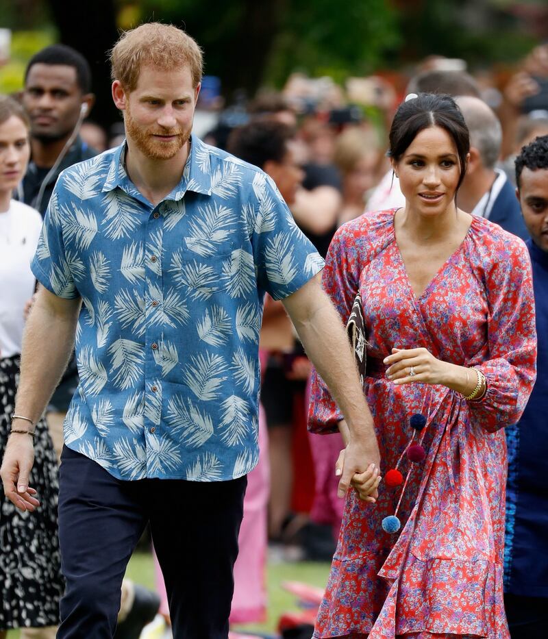 Meghan Markle, i primi scatti in abito premaman 5