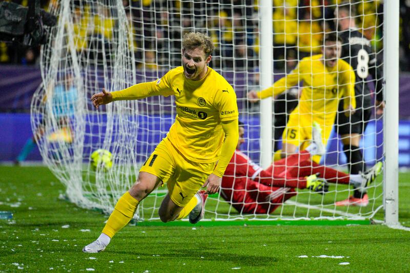 Bodo Glimt Juventus Blomberg celebrazione