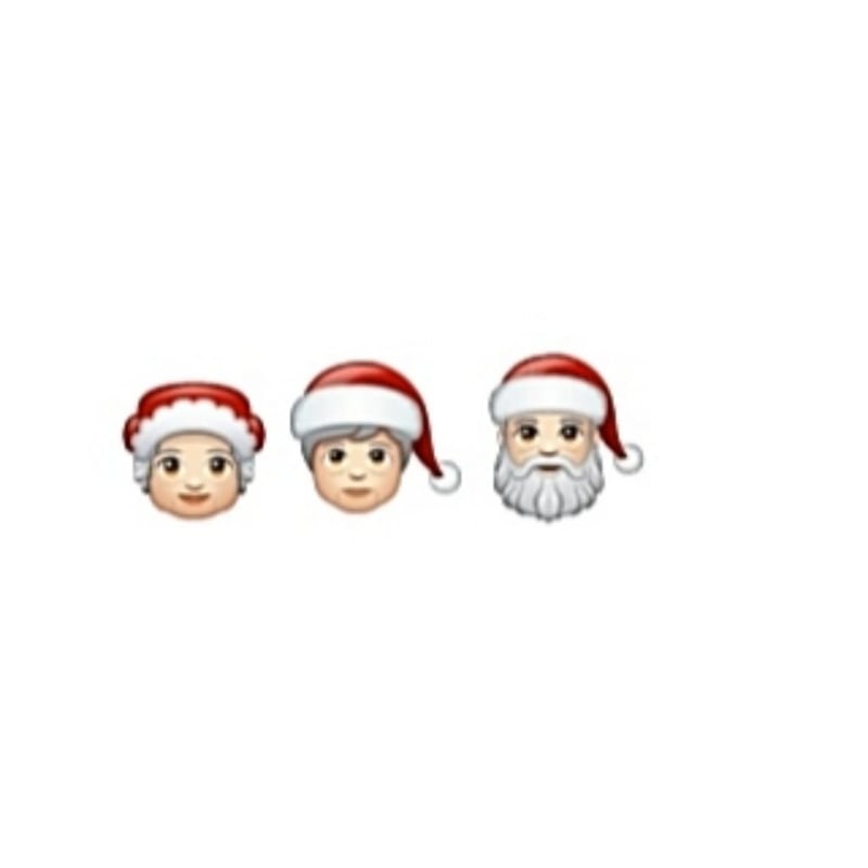 Emoji Babbo Natale