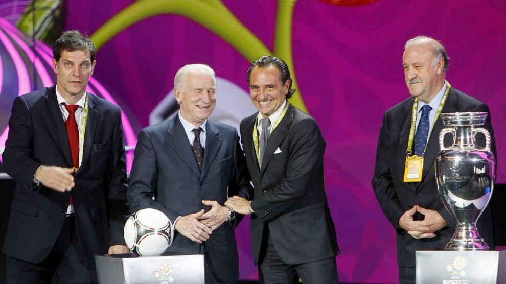 Trapattoni difende Prandelli "Ha fatto il vino con l'uva che aveva..."