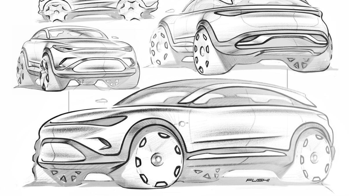 smart #3, il secondo modello sarà un SUV coupé elettrico. Ecco il design
