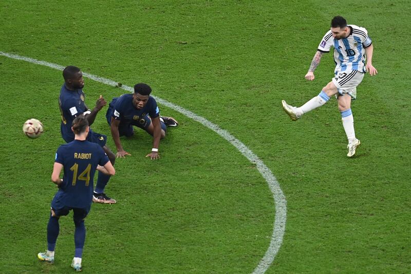 Messi tiro recupero