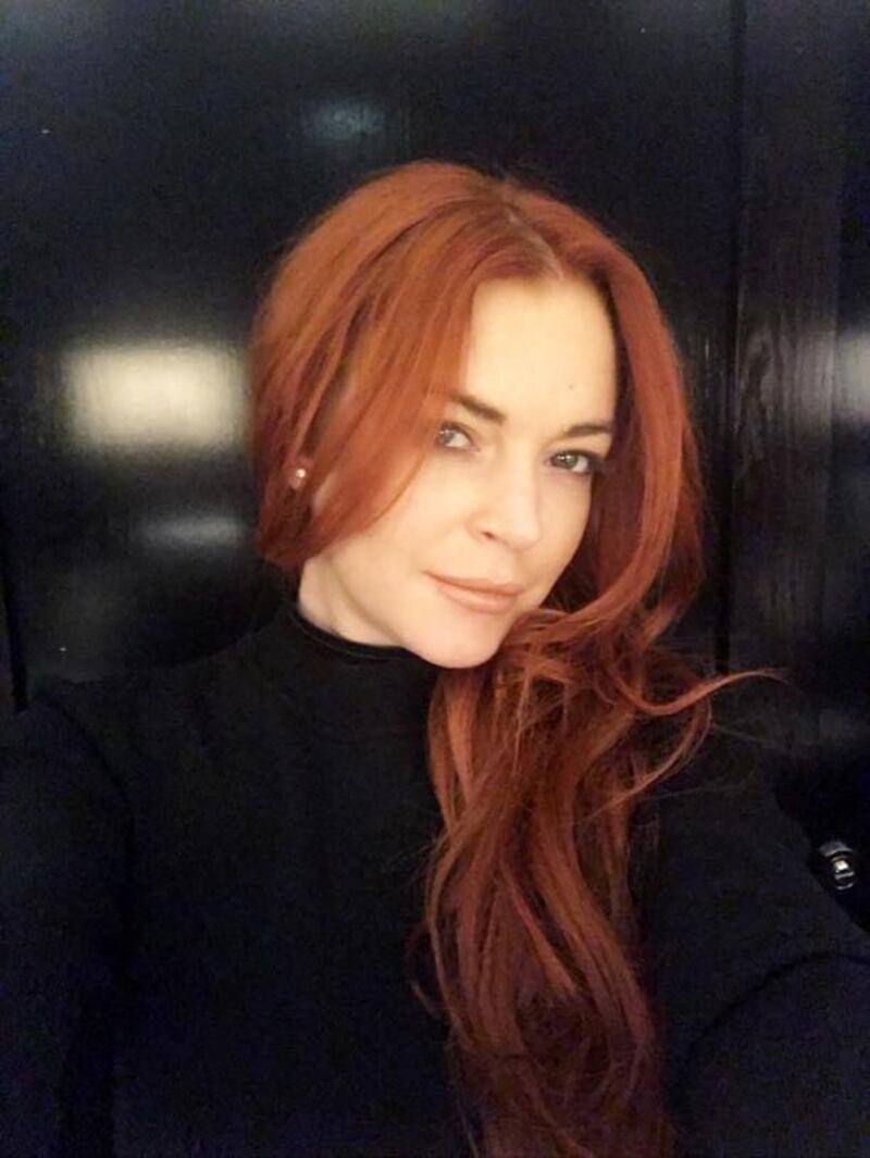 Lindsay Lohan, la sexy attrice con i capelli rossi 8