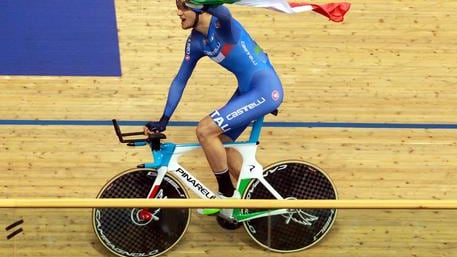 Ganna, inseguimento d'oro sul trono di Coppi e Moser