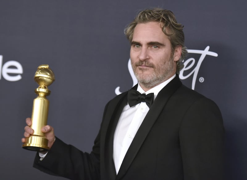Joaquin Phoenix, le immagini delle premiazioni 2