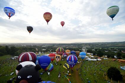 La festa delle mongolfiere a Bristol 1