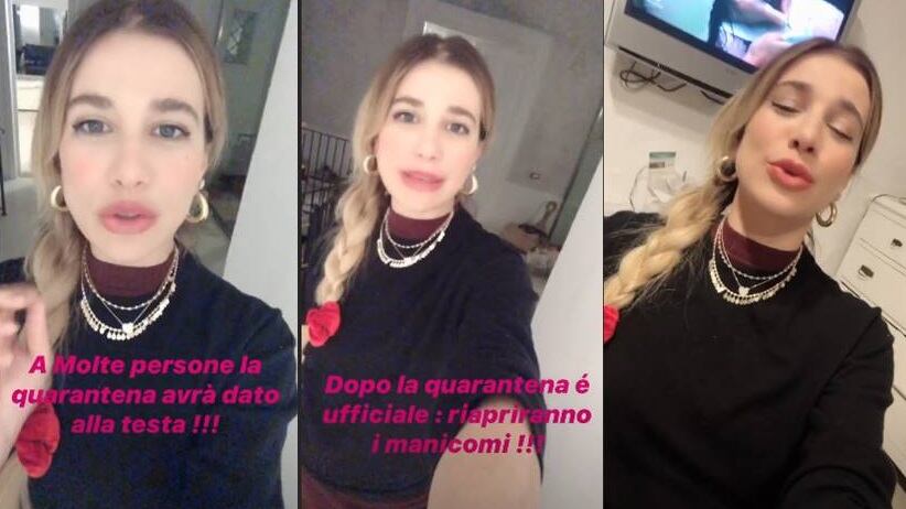Clizia Incorvaia, gaffe manicomi