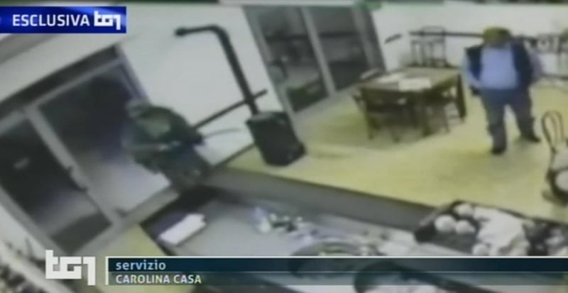 Budrio, ecco l'assalto di Igor al bar 2