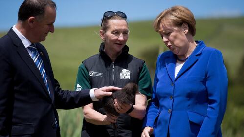 La Merkel (e un kiwi) in Nuova Zelanda 7