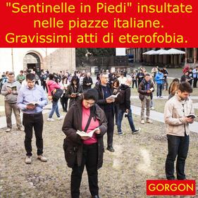 La satira del giorno: insulti alle "Sentinelle in Piedi" 1