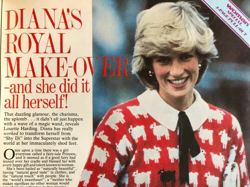 All’asta il maglione di Lady Diana con la "pecora nera": valutato fino a 80mila dollari