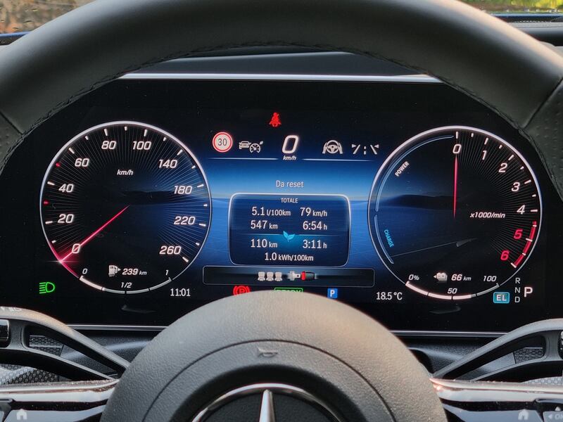 Mercedes Classe C 300 de: la gallery dell'ibrido diesel da 20 km/l 17