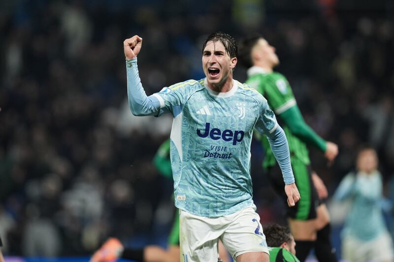 Sassuolo Juventus Miretti celebrazione