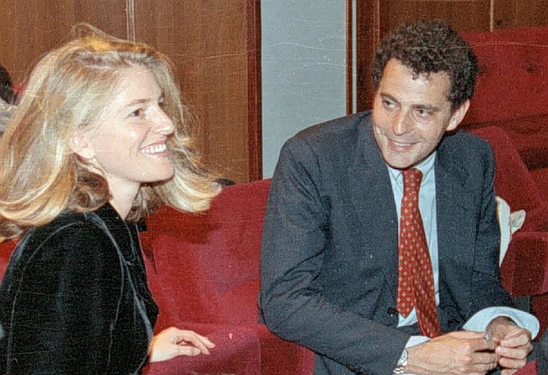 Giovanni Alberto Agnelli con la moglie Frances Avery Howe