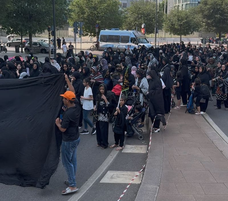 Milano, il grande raduno musulmano 5