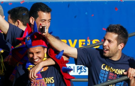 Ecco i festeggiamenti dei grandi club europei di calcio 12