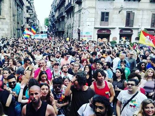 Pride Palermo: il giorno del corteo in nome antifascismo e migranti