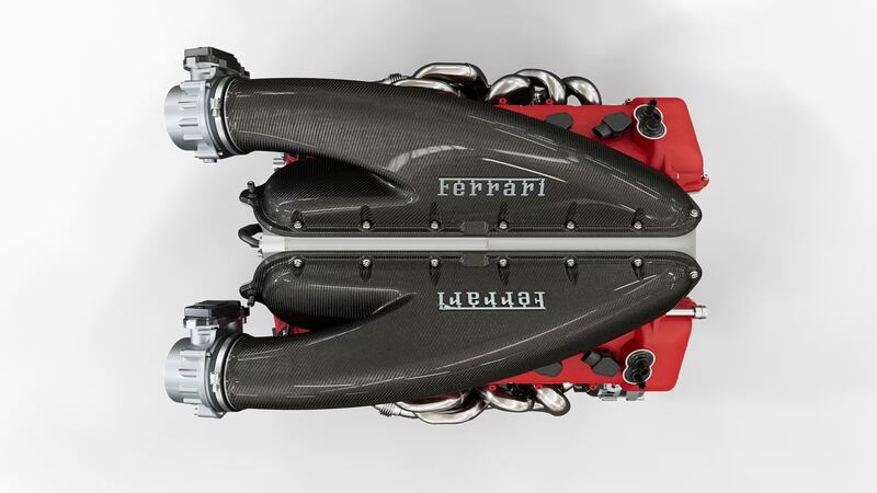 Ferrari Daytona SP3 motore Ferrari