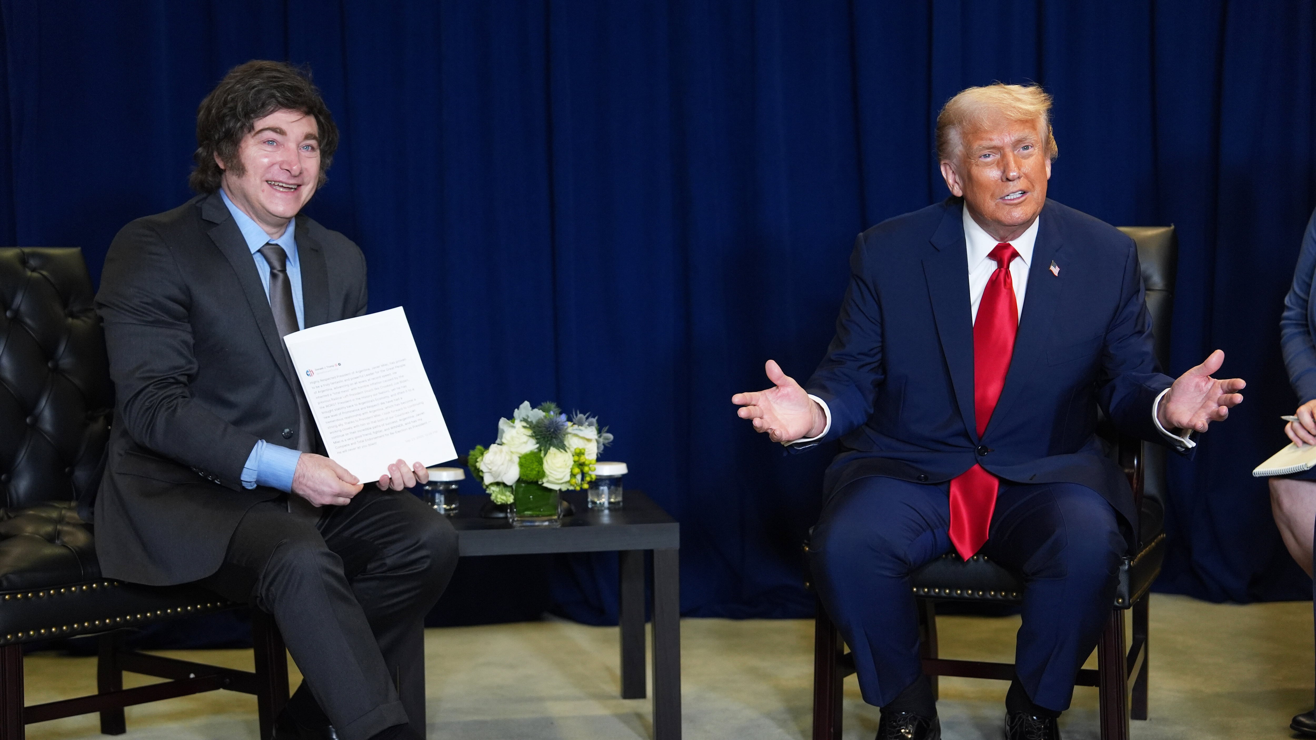 Il salvagente Usa per l'Argentina: uno scudo a Milei sul rischio default
