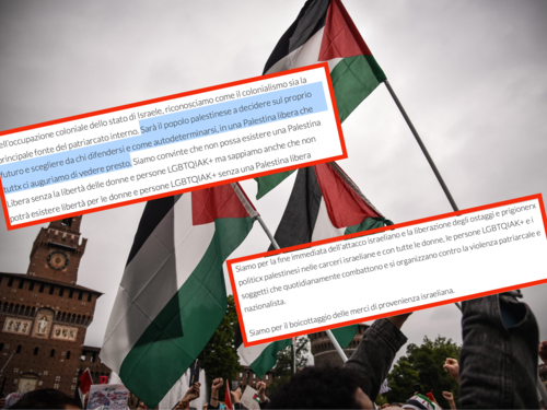 L'odio verso Israele e l'Occidente delle femministe di Non una di meno