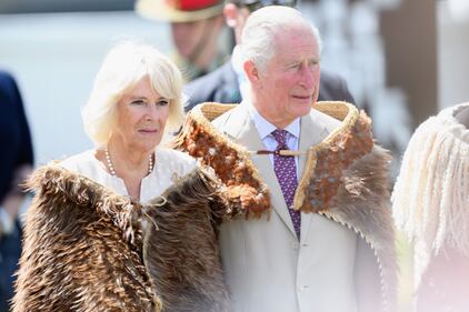 Il principe Carlo e Camilla ricevono il tradizionale saluto Maori 4