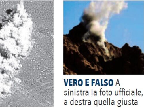 Quella foto "finta" del bombardamento italiano
