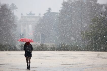 Anche Milano questa mattina si è svegliata sotto la neve 10
