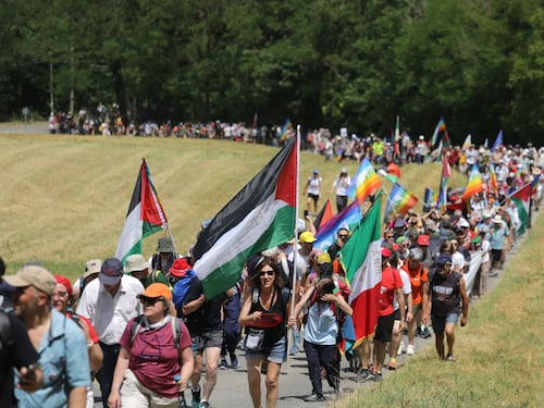 L'ultimo schiaffo agli ebrei: marcia pro Gaza a Marzabotto