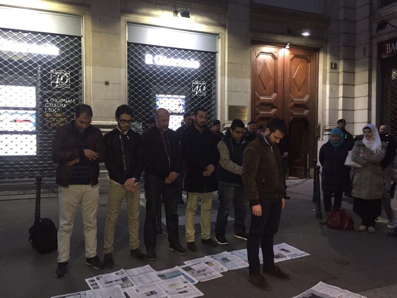 La protesta islamica ​sulle pagine de IlGiornale 3