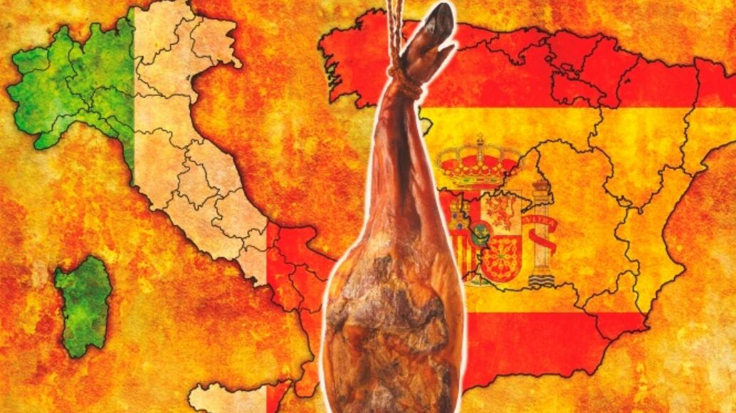 Così l'Italia sfida la Spagna a colpi di prosciutto