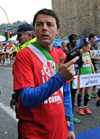 Renzi, starter d'eccezione alla Firenze-Marathon 2