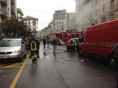 Milano devastata dai black bloc 9