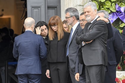 I funerali di Fabrizio Frizzi 10