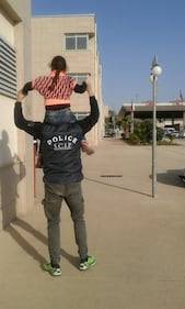 L'arrivo in Italia della piccola Emma, rapita e portata in Siria dal padre 2