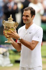 Roger Federer trionfa a Wimbledon: le foto più belle 1