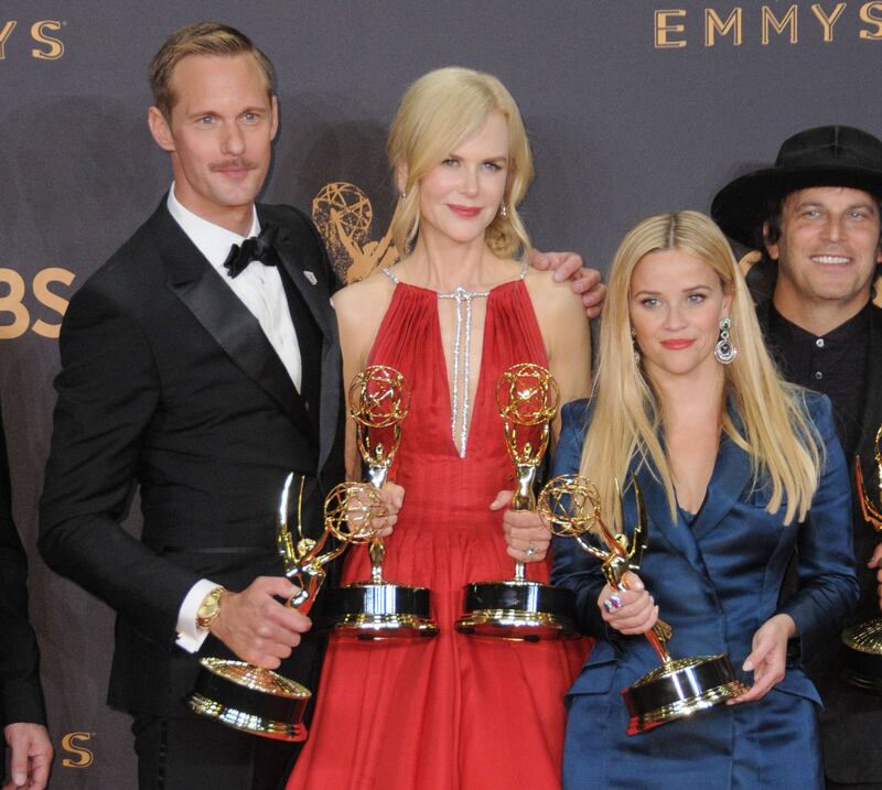 Nicole Kidman sexy in rosso agli Emmy Awards 2017 9