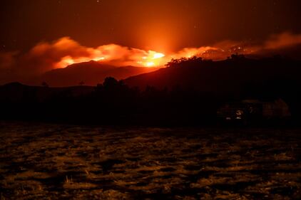 Gli incendi in California 6