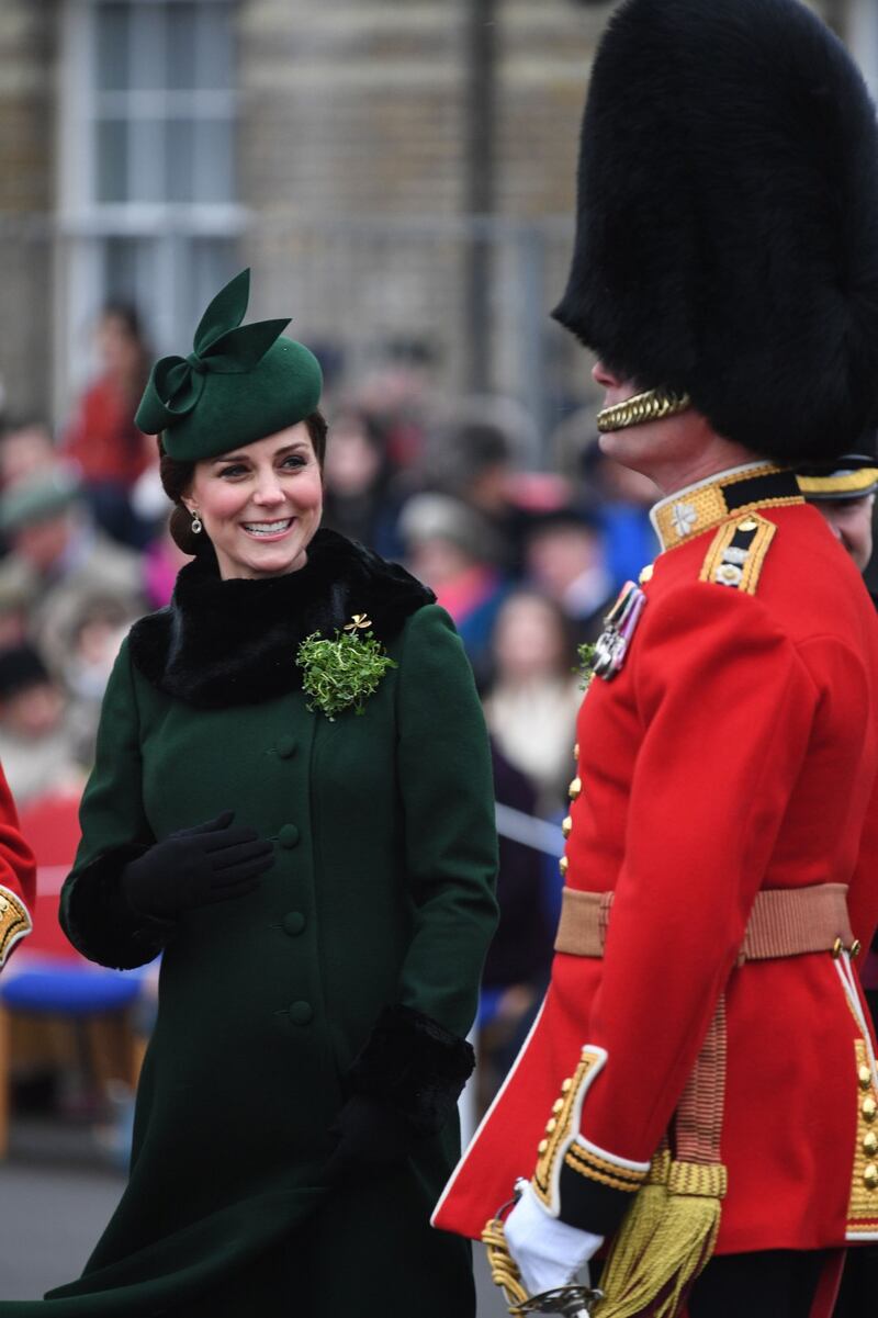 Kate Middleton in verde per San Patrizio 3