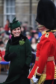 Kate Middleton in verde per San Patrizio 3