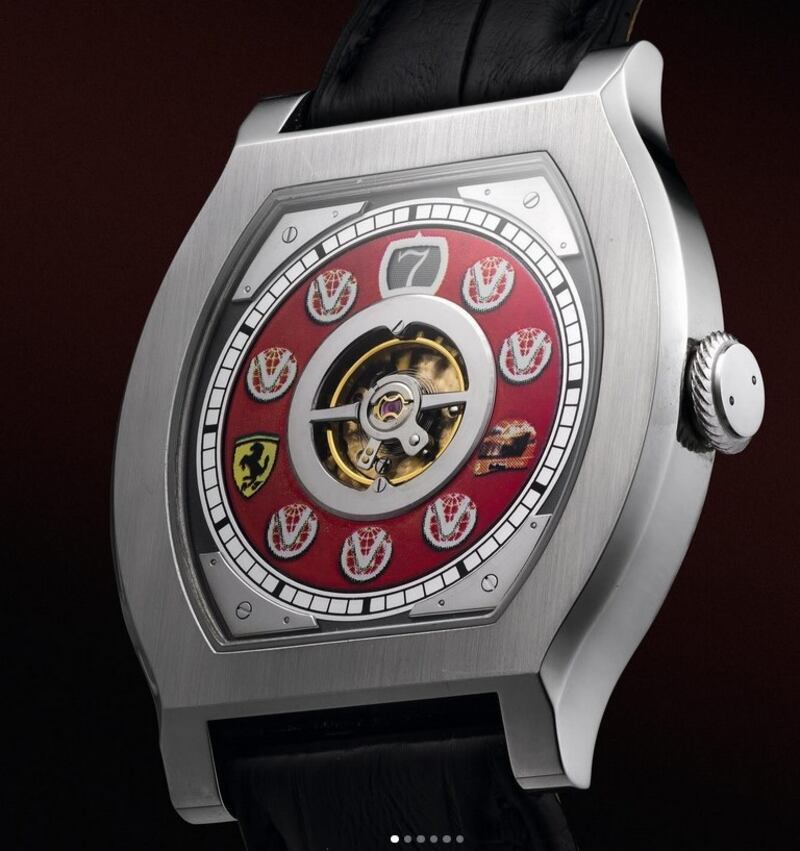 Le immagini degli orologi di lusso esclusivi appartenuti a Michael Schumacher 1