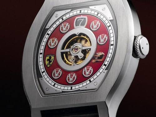 Le immagini degli orologi di lusso esclusivi appartenuti a Michael Schumacher