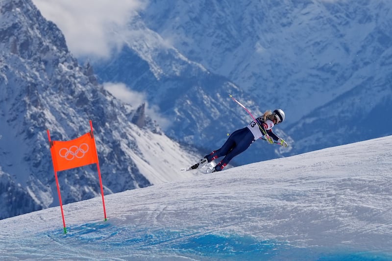 Lindsey Vonn, le foto della brutta caduta alle Olimpiadi 1