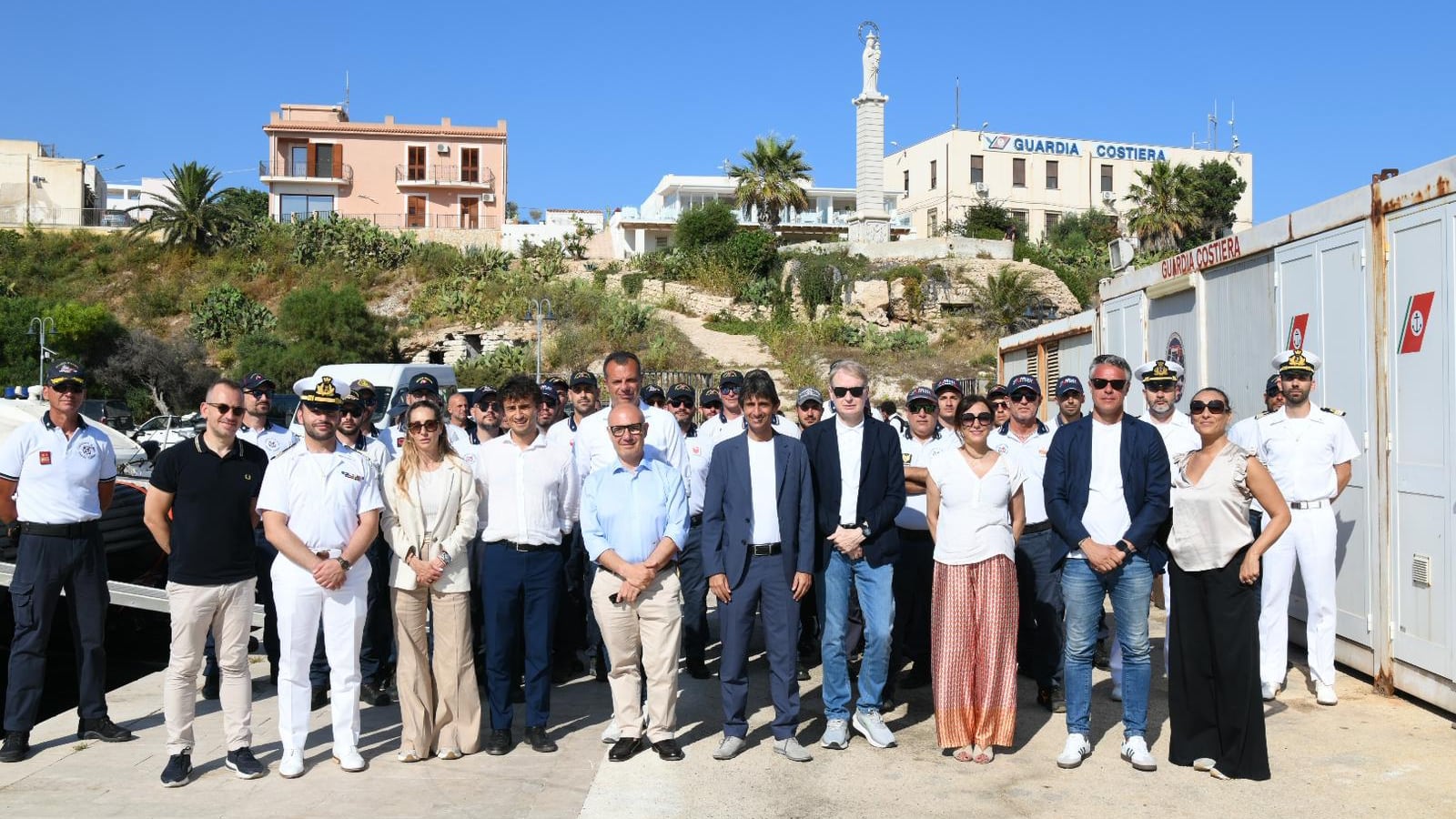 "Questo governo ci ascolta, finalmente risposte concrete". Il sindaco di Lampedusa accoglie FdI